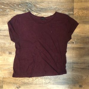 Burgundy T Shirt from Aeropostale!